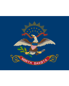 Fahne: Flagge: North Dakota