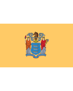 Fahne: Flagge: New Jersey
