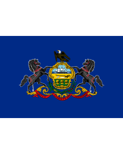 Fahne: Flagge: Pennsylvania