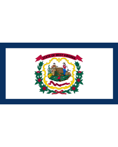Fahne: Flagge: West Virginia