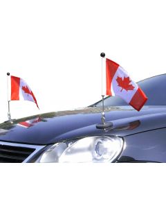  Paar  Magnetische Auto-Fahne Diplomat-1 Kanada