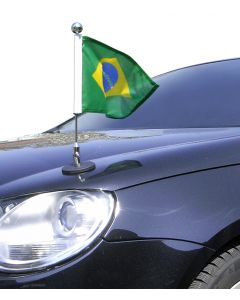  Magnetisch haftende Auto-Flagge Diplomat-1-Chrome Brasilien