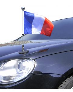  Magnetisch haftende Auto-Flagge Diplomat-1-Chrome Frankreich