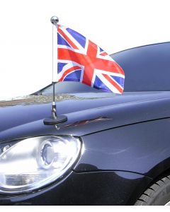  Magnetisch haftende Auto-Flagge Diplomat-1-Chrome Großbritannien