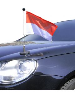  Magnetisch haftender Autofahnen-Ständer Diplomat-1.30 Monaco