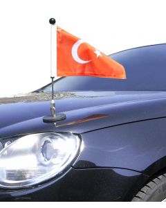  Magnetische Auto-Fahne Diplomat-1 Türkei