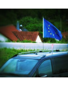 Magnetisch haftende Auto-Fahne Diplomat-Roof