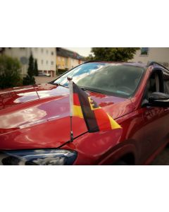 Auto-Flaggen-Ständer Diplomat-Z-Chrome-PRO-MB-GLE-167 für Mercedes-Benz GLE (167) (2018-)