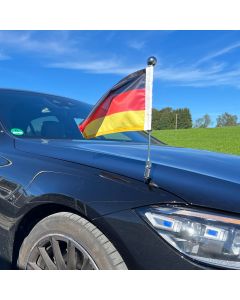 Auto-Flaggen-Ständer Diplomat-Z-Chrome-PRO-MB-S-W223 für Mercedes-Benz S (W223) (2020-)