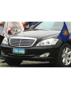 Paar Original Mercedes-Benz Standartenhalter