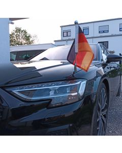 Auto-Flaggen-Ständer Diplomat-Z-Chrome-PRO-Audi-A8-D5 für Audi A8 (D5) (2017-)